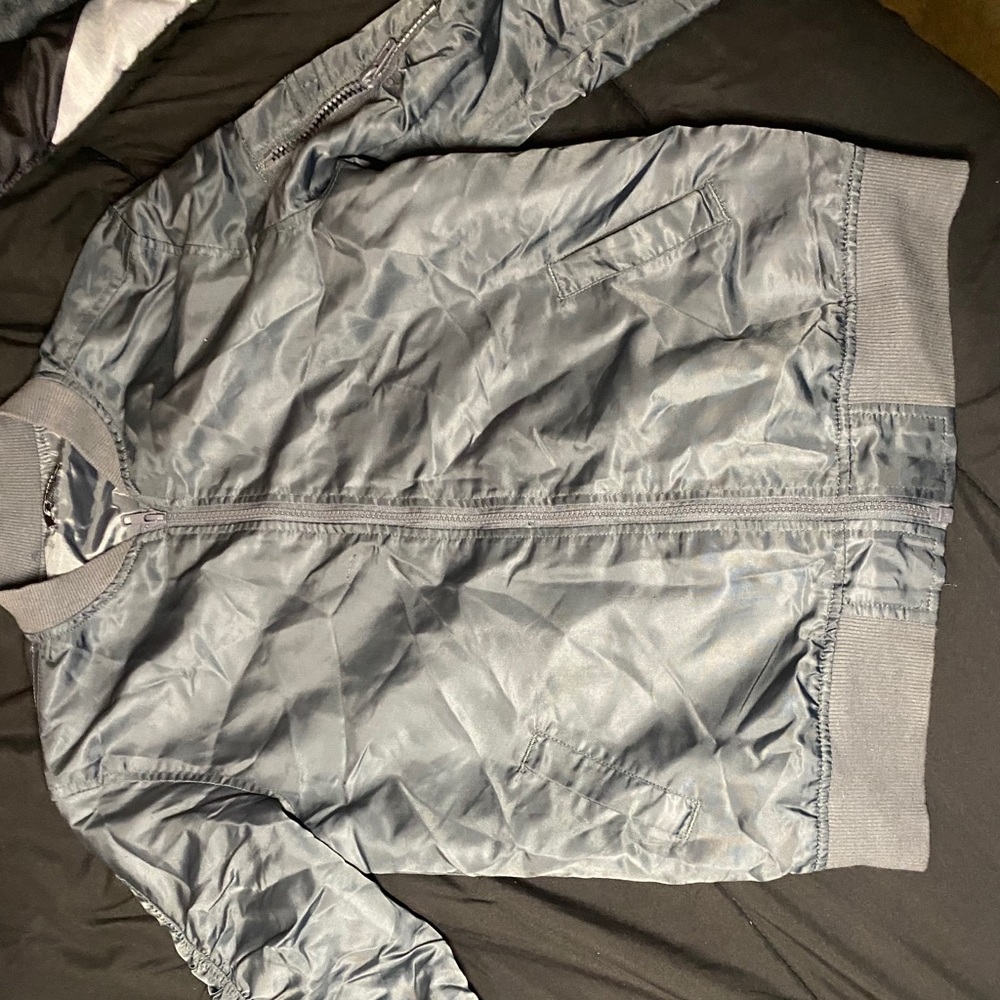 - unisex bomber jacket